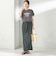 メルティ コットン プリント ロゴ ショート スリーブ Tシャツ
