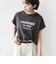 メルティ コットン プリント ロゴ ショート スリーブ Tシャツ