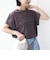 メルティ コットン プリント ロゴ ショート スリーブ Tシャツ