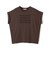 メルティ コットン プリント ロゴ ショート スリーブ Tシャツ