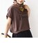 メルティ コットン プリント ロゴ ショート スリーブ Tシャツ