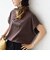 メルティ コットン プリント ロゴ ショート スリーブ Tシャツ