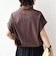 メルティ コットン プリント ロゴ ショート スリーブ Tシャツ