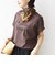 メルティ コットン プリント ロゴ ショート スリーブ Tシャツ