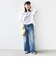 【WEB限定】バック タック ショート スリーブ ロゴ プリント TEE