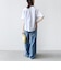 【WEB限定】バック タック ショート スリーブ ロゴ プリント TEE