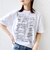 【WEB限定】バック タック ショート スリーブ ロゴ プリント TEE