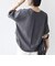 【WEB限定】バック タック ショート スリーブ ロゴ プリント TEE