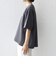 【WEB限定】バック タック ショート スリーブ ロゴ プリント TEE