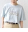 【WEB限定】バック タック ショート スリーブ ロゴ プリント TEE