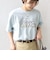 【WEB限定】バック タック ショート スリーブ ロゴ プリント TEE