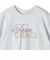 【WEB限定】バック タック ショート スリーブ ロゴ プリント TEE