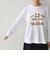 《追加予約》【WEB限定】〈洗濯機可能〉フロッキー ロゴ TEE（ロンT）◇