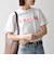 TRICOMER:〈洗濯機可能〉フレンチ ロゴ プリント TEE