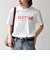 TRICOMER:〈洗濯機可能〉フレンチ ロゴ プリント TEE