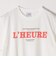 TRICOMER:〈洗濯機可能〉フレンチ ロゴ プリント TEE