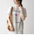 TRICOMER:〈洗濯機可能〉フレンチ ロゴ プリント TEE