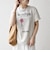 TRICOMER:〈洗濯機可能〉フレンチ ロゴ プリント TEE