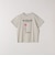 TRICOMER:〈洗濯機可能〉フレンチ ロゴ プリント TEE