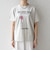 TRICOMER:〈洗濯機可能〉フレンチ ロゴ プリント TEE