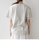 TRICOMER:〈洗濯機可能〉フレンチ ロゴ プリント TEE
