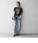 TRICOMER:〈洗濯機可能〉フレンチ ロゴ プリント TEE