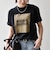 TRICOMER:〈洗濯機可能〉フレンチ ロゴ プリント TEE