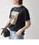 TRICOMER:〈洗濯機可能〉フレンチ ロゴ プリント TEE