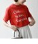 TRICOMER:〈洗濯機可能〉フレンチ ロゴ プリント TEE