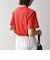 TRICOMER:〈洗濯機可能〉フレンチ ロゴ プリント TEE