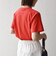 TRICOMER:〈洗濯機可能〉フレンチ ロゴ プリント TEE