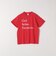 TRICOMER:〈洗濯機可能〉フレンチ ロゴ プリント TEE