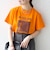 TRICOMER:〈洗濯機可能〉フレンチ ロゴ プリント TEE