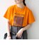 TRICOMER:〈洗濯機可能〉フレンチ ロゴ プリント TEE