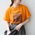 TRICOMER:〈洗濯機可能〉フレンチ ロゴ プリント TEE