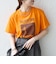 TRICOMER:〈洗濯機可能〉フレンチ ロゴ プリント TEE