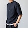 SHIPS any:〈吸水速乾〉Rapidry クルーネック スピンドル ポケット Tシャツ◇