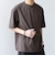 SHIPS any:〈吸水速乾〉Rapidry クルーネック スピンドル ポケット Tシャツ◇