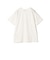 SHIPS Primary Navy Label:LUMIERE フロッキー プリント TEE