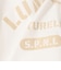 SHIPS Primary Navy Label:LUMIERE フロッキー プリント TEE