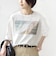 【WEB限定】オーガニック コットン 5分袖 フォト TEE