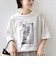 【WEB限定】オーガニック コットン 5分袖 フォト TEE