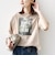 【WEB限定】オーガニック コットン 5分袖 フォト TEE
