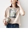【WEB限定】オーガニック コットン 5分袖 フォト TEE