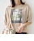 【WEB限定】オーガニック コットン 5分袖 フォト TEE