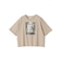 【WEB限定】オーガニック コットン 5分袖 フォト TEE
