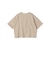 【WEB限定】オーガニック コットン 5分袖 フォト TEE