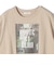【WEB限定】オーガニック コットン 5分袖 フォト TEE