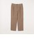 SHIPS any:〈UVカット〉FUTURE LINEN CANVAS リネンライク セミワイド パンツ◇