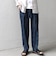 SHIPS any:〈UVカット〉FUTURE LINEN CANVAS リネンライク セミワイド パンツ◇